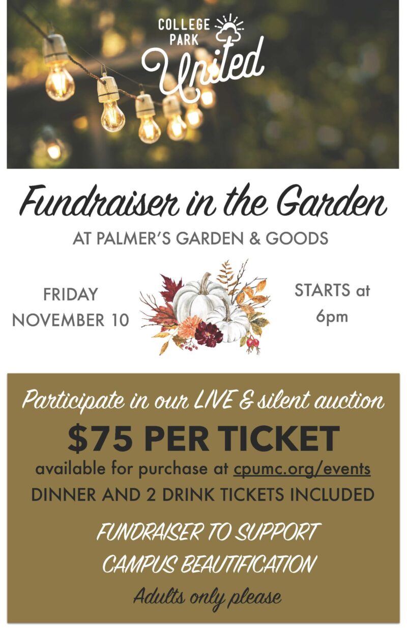 Fundraiser in the Garden | Party Digest